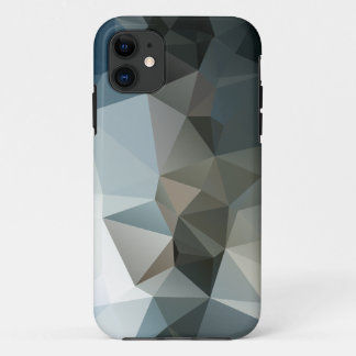 Funda Para iPhone 11 Blues y negros Resumen de la Pirámide Art Funda-Ma