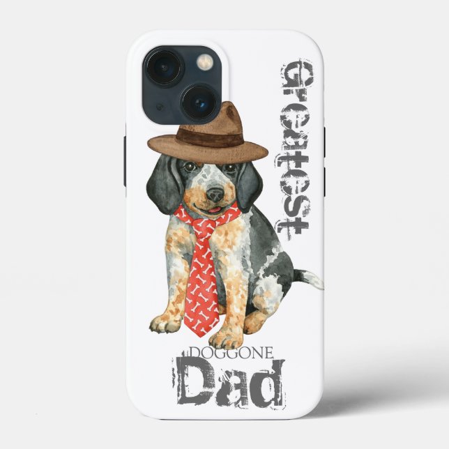 Funda De Case-Mate Para iPhone Bluetick Dad (Reverso )