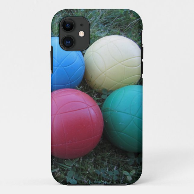 Funda De Case-Mate Para iPhone Bocce Balls (Reverso)