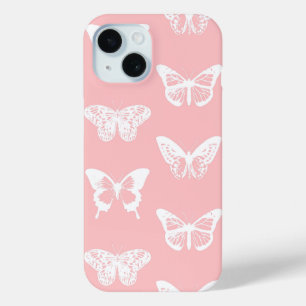 title_seo2 Boceto de mariposa, rosa concha y blanco
