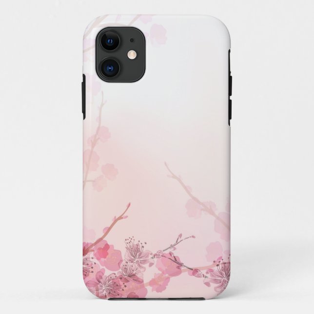 Funda De Case-Mate Para iPhone Boda Orquídea Rosa (Reverso)