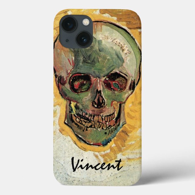 Funda De Case-Mate Para iPhone Bodegón Calavera de Vincent van Gogh (Reverso)