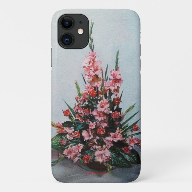 Funda De Case-Mate Para iPhone Bodegón de flores (Reverso)