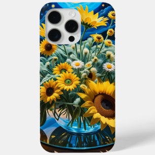 Funda Para iPhone 15 Pro Max Bodegón Flores y Noche 1 - 001