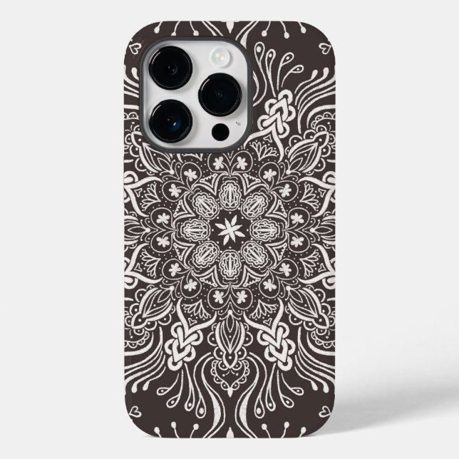 Funda De Case-Mate Para iPhone Boho Barkley Mandala (Reverso )