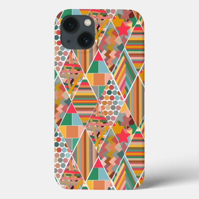 Funda De Case-Mate Para iPhone Boho Crazy Quilt (Reverso)