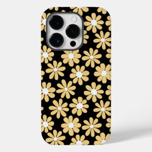 Funda Para iPhone 14 Pro De Case-Mate Boho Daisy Art - dibujado a mano con forma de boce