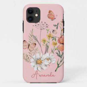 Funda Para iPhone 11 Boho Floral