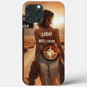 Funda Para iPhone 13 Pro Max Boho Rebel With Cause – Desert Woman