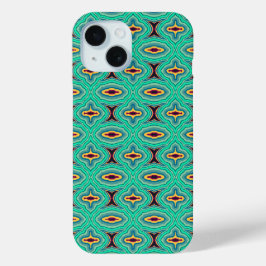 Funda Para iPhone 15 Boho tropical suroeste Moda Geode Arte