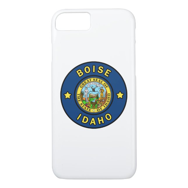 Funda De Case-Mate Para iPhone Boise Idaho (Reverso)