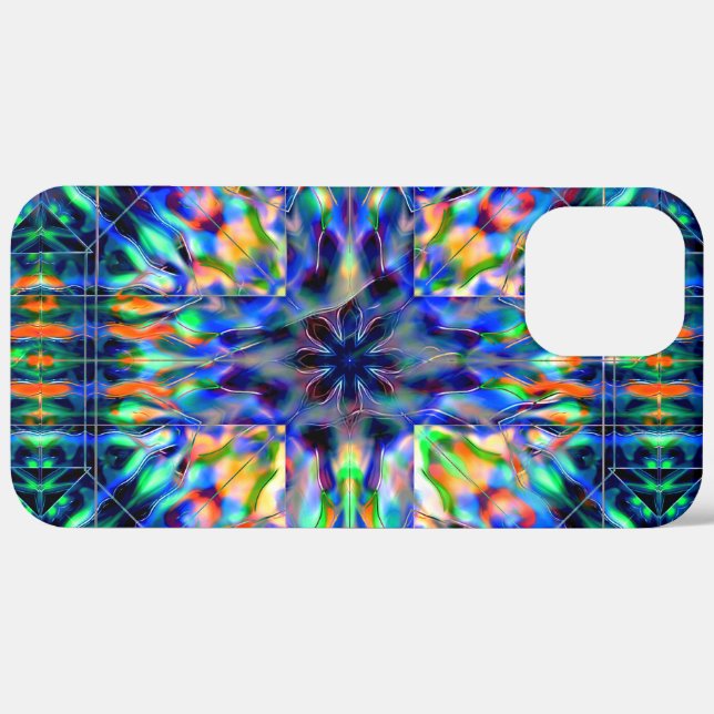 Funda De Case-Mate Para iPhone Bola flamante de menta bajo una pieza acrílica fue (Reverso (Horizontal) )