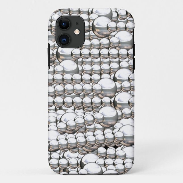 Funda De Case-Mate Para iPhone Bolas de acero (Reverso)