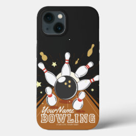 Funda Para iPhone 13 Bolas de bolas de Bowler personalizadas