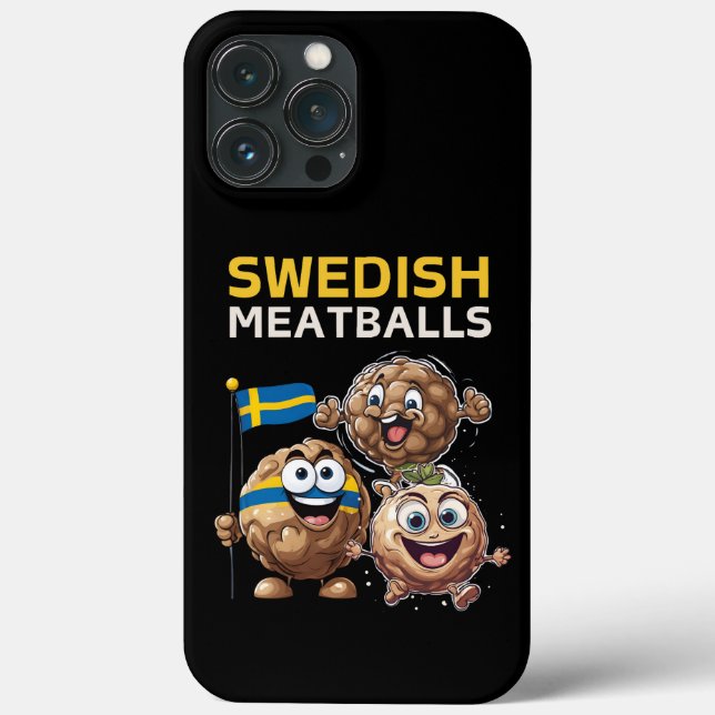 Funda De Case-Mate Para iPhone Bolas de carne de Suecia (Reverso )