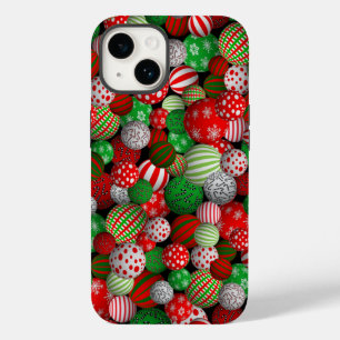 Funda Para iPhone 14 De Case-Mate Bolas de Navidades 3D
