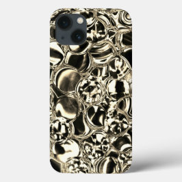 Funda Para iPhone 13 ¿Bolas de oro o burbujas de vidrio?