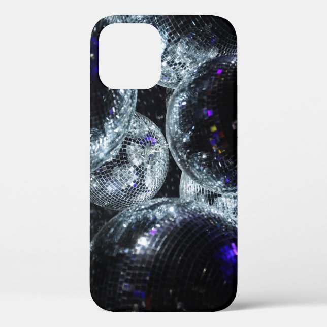 Funda De Case-Mate Para iPhone Bolas Disco: Atmósfera Fiesta oscura (Reverso )