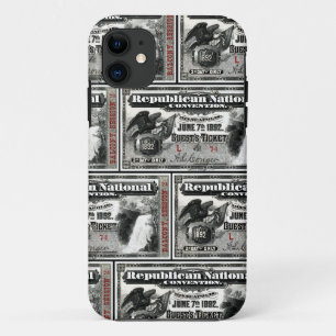 Funda Para iPhone 11 Boleto del convenio republicano 1892