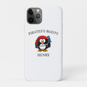 Funda Para iPhone 11 Pro Bolsa de cumpleaños pirata - Personalizado a favor