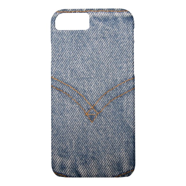 Funda De Case-Mate Para iPhone bolsillo azul (Reverso)