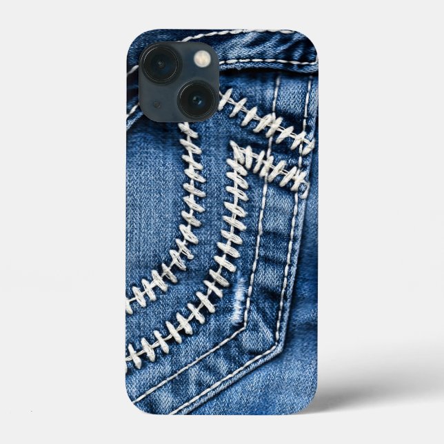 Funda De Case-Mate Para iPhone Bolsillo de jeans (Reverso )