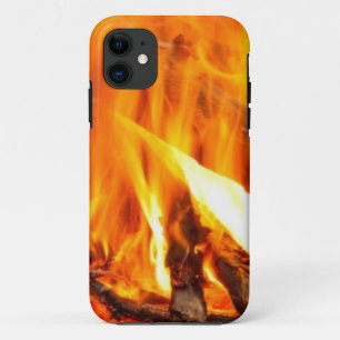 Funda Para iPhone 11 Bombardeo Campestre caliente con madera