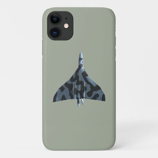 Funda De Case-Mate Para iPhone Bombardero vulcano en vuelo (Reverso)