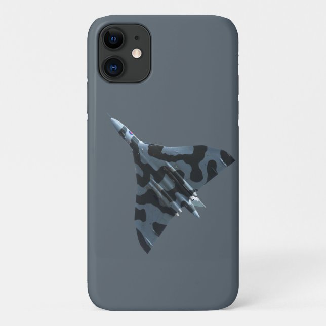 Funda De Case-Mate Para iPhone Bombardero vulcano en vuelo (Reverso)