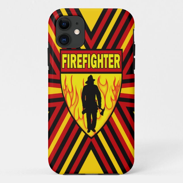 Funda De Case-Mate Para iPhone Bombero (Reverso)