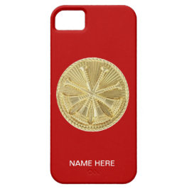 Funda Para iPhone 11 Bombero 4 Medallón Bugle Gold