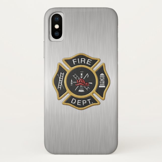 Funda De Case-Mate Para iPhone Bombero de lujo (Reverso)