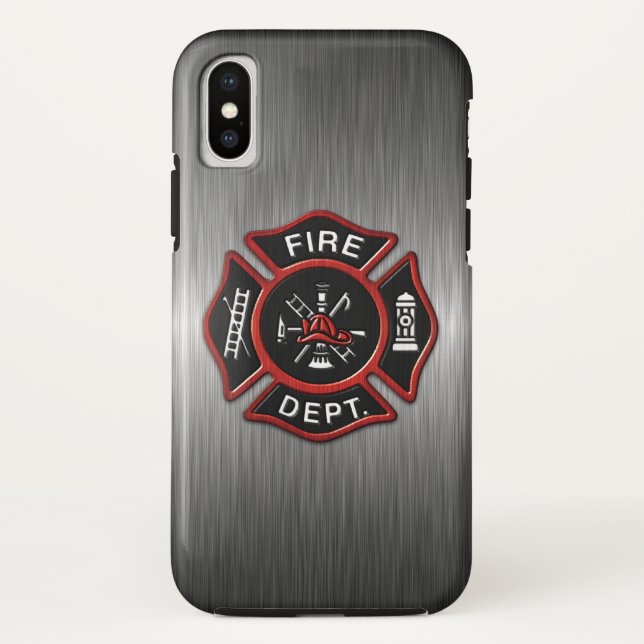 Funda De Case-Mate Para iPhone Bombero de lujo (Reverso)