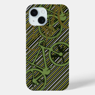 Funda Para iPhone 15 bonita bicicleta. ciclismo.