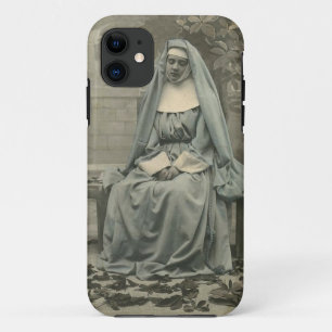 Funda Para iPhone 11 Bonita monja