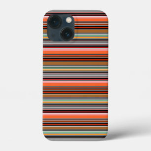Funda Para iPhone 13 Mini bonitas rayas coloridas