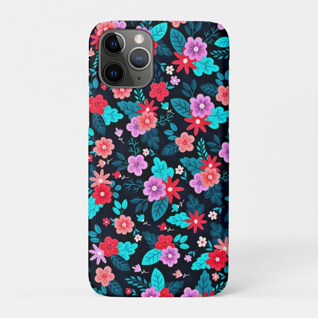 Funda De Case-Mate Para iPhone Bonito arreglo Ditsy Floral Pattern-56576 (Reverso)