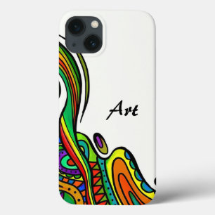 Funda Para iPhone 13 Bonito arte