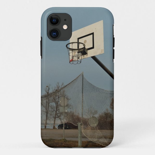Funda De Case-Mate Para iPhone Bonito Baloncesto (Reverso)