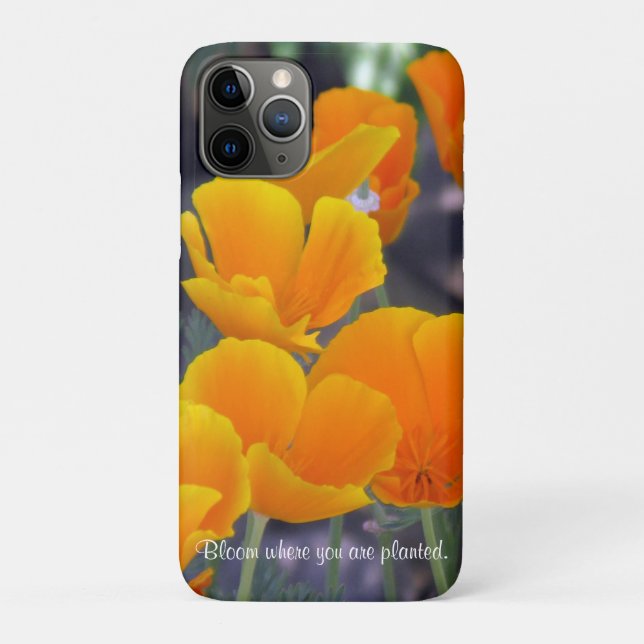 Funda De Case-Mate Para iPhone Bonito California recoge citas (Reverso)