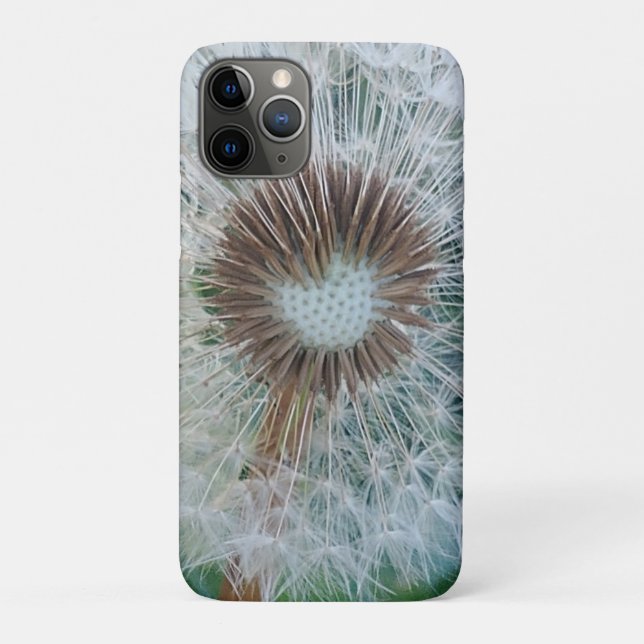 Funda De Case-Mate Para iPhone Bonito Dandelion blanco (Reverso)