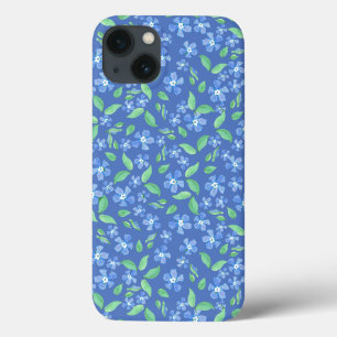 title_seo2 Bonito Ditsy Periwinkle Blue Green Floral Pattern