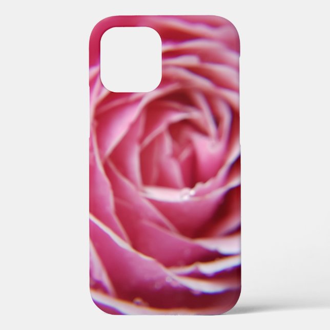 Funda De Case-Mate Para iPhone Bonito El rosa rosado moderno se cierra (Reverso )