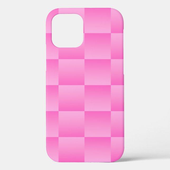 Funda De Case-Mate Para iPhone Bonito En Plaid 7, Estuche Soft Pink iPhone (Reverso )