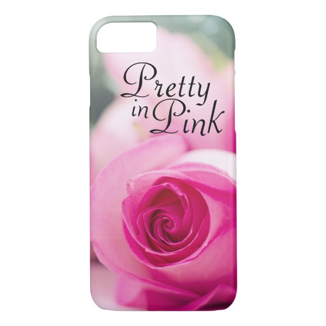 Funda De Case-Mate Para iPhone Bonito en rosa (Reverso)