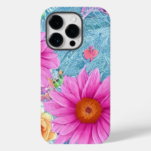 Funda Para iPhone 14 Pro De Case-Mate Bonito Floral Decorativo iPhone 14 Pro funda