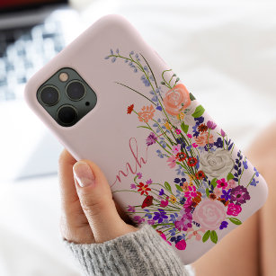 Funda Para iPhone 14 Pro Max De Case-Mate Bonito floral floral silvestre moda monograma
