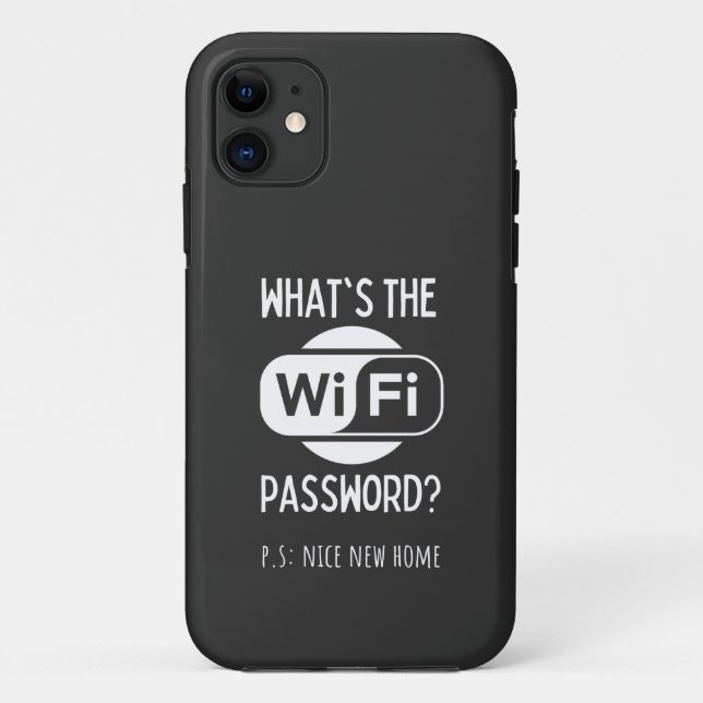 Funda De Case-Mate Para iPhone bonito hogar nuevo (Reverso)