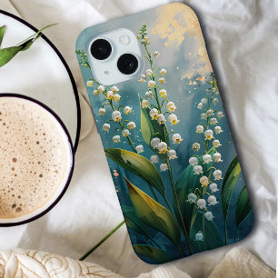 Funda Para iPhone 15 Bonito Lily del Valle   Flor de nacimiento para ma