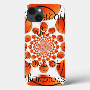 Funda Para iPhone 13 Bonito partido de Baloncesto de Champs